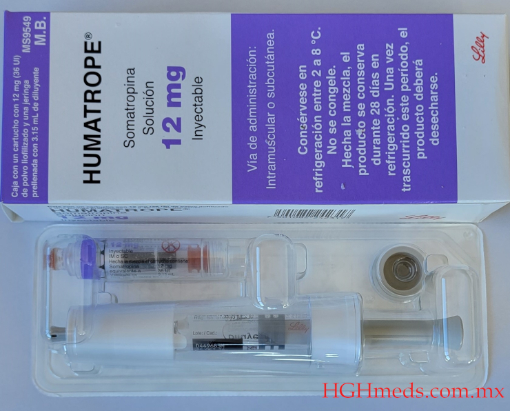 Humatrope 12mg 36IU Kit Cartridge 2 Pack